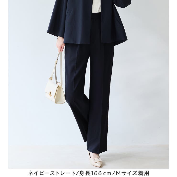 【選べるボトムス】２点セット洗える！テントラインジャケットスーツ | Viola e Viola | 詳細画像28 