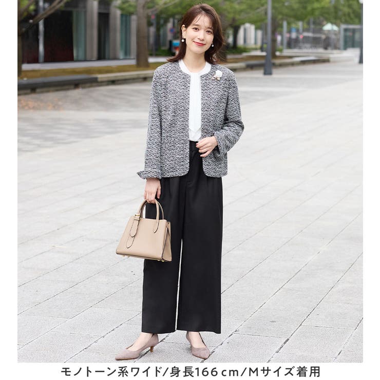 【選べるボトムス】２点セット洗える！セットアップスーツ | Viola e Viola | 詳細画像7 