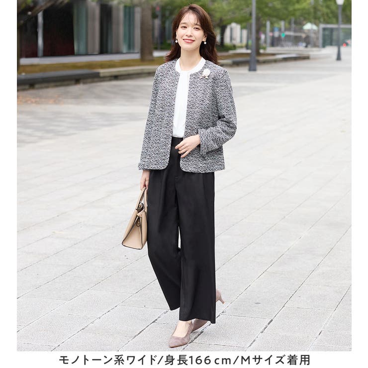 【選べるボトムス】２点セット洗える！セットアップスーツ | Viola e Viola | 詳細画像8 