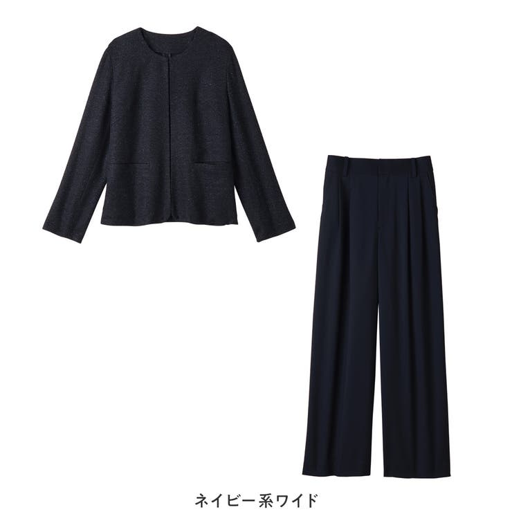 【選べるボトムス】２点セット洗える！セットアップスーツ | Viola e Viola | 詳細画像19 