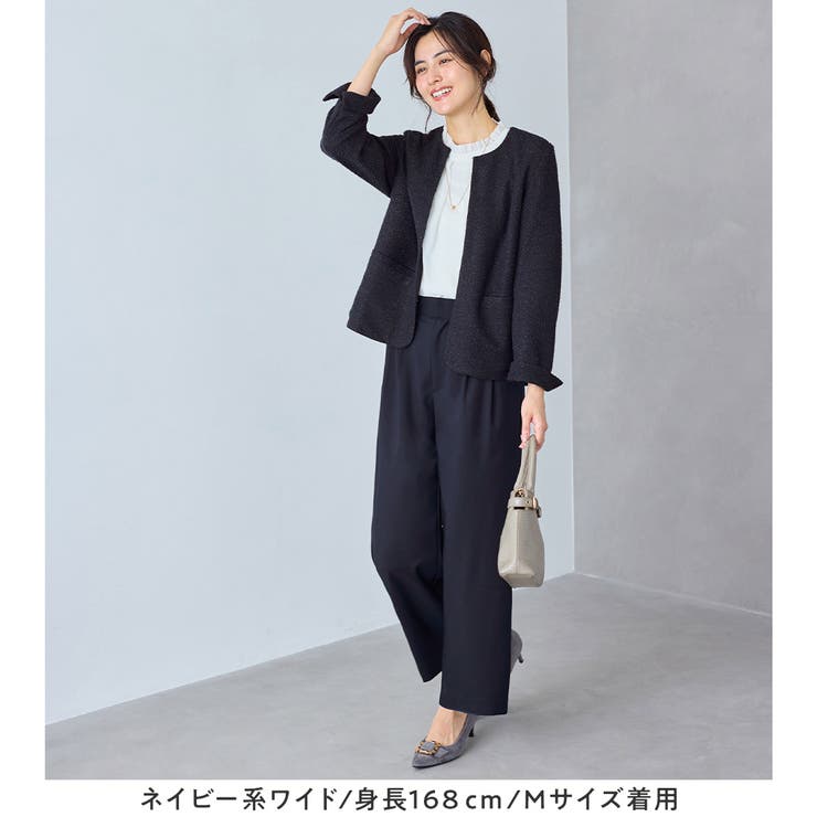 【選べるボトムス】２点セット洗える！セットアップスーツ | Viola e Viola | 詳細画像20 