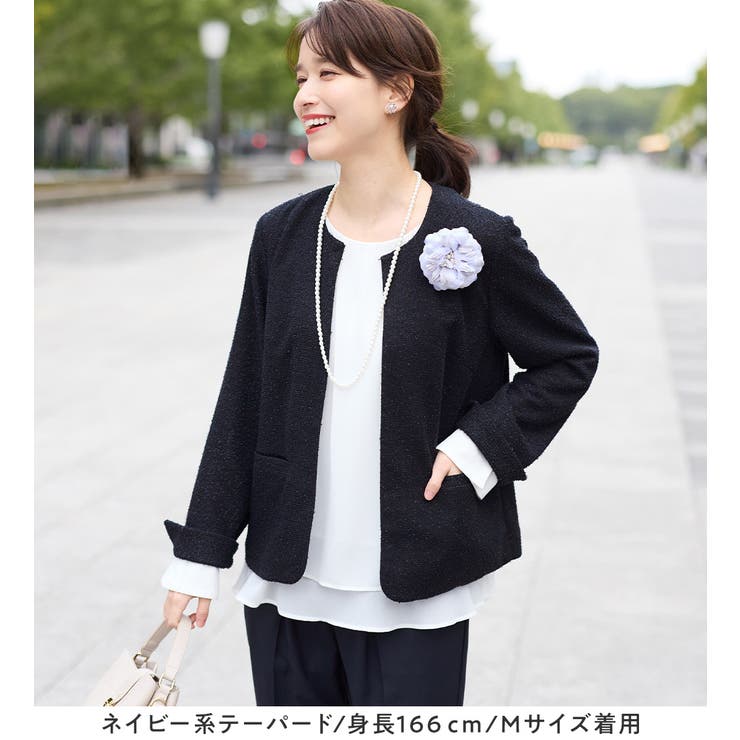 【選べるボトムス】２点セット洗える！セットアップスーツ | Viola e Viola | 詳細画像28 