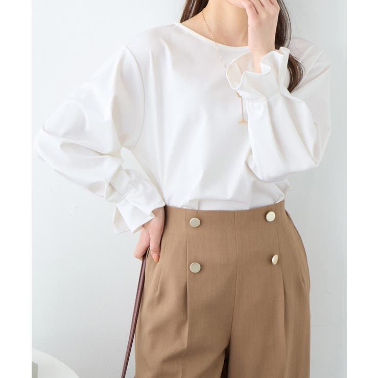 袖タックデザインプルオーバー       | alotta | 詳細画像9 