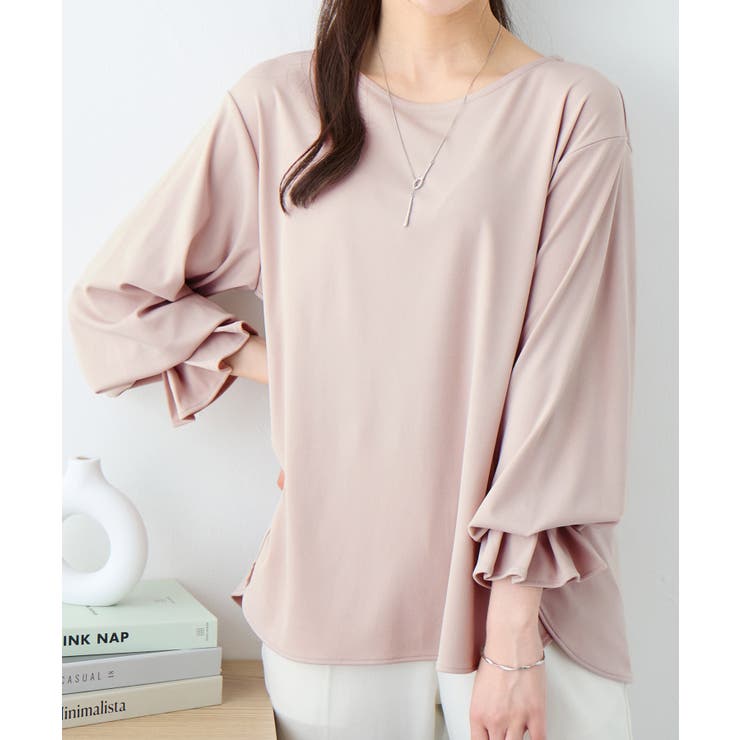 袖タックデザインプルオーバー       | alotta | 詳細画像13 