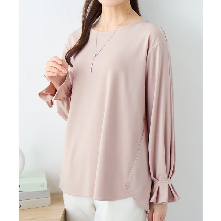 袖タックデザインプルオーバー       | alotta | 詳細画像16 