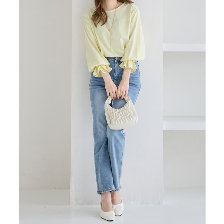 袖タックデザインプルオーバー       | alotta | 詳細画像3 