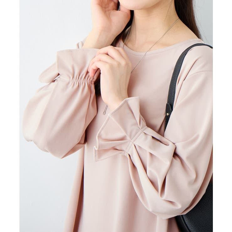 袖タックデザインプルオーバー       | alotta | 詳細画像20 