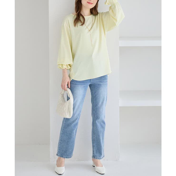 袖タックデザインプルオーバー       | alotta | 詳細画像4 