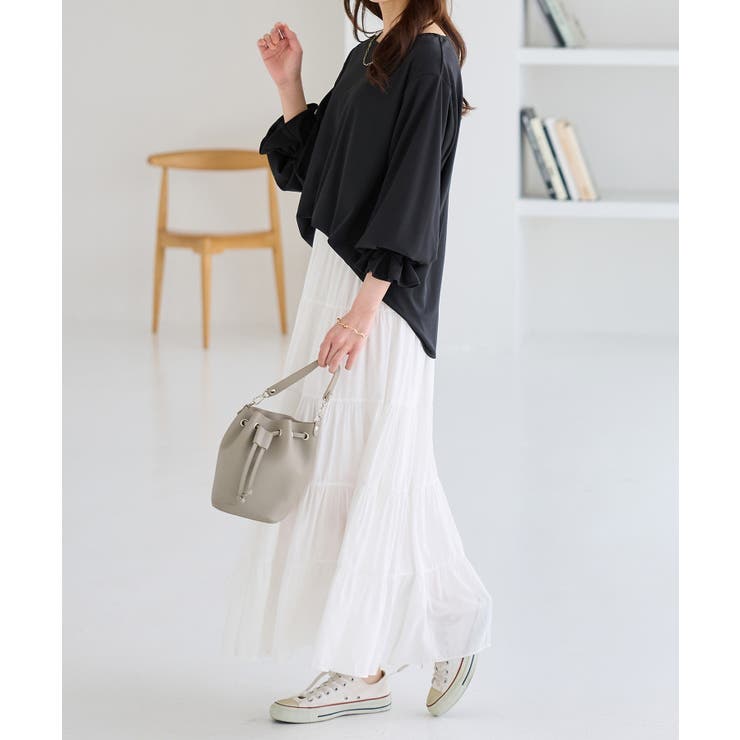 袖タックデザインプルオーバー       | alotta | 詳細画像24 