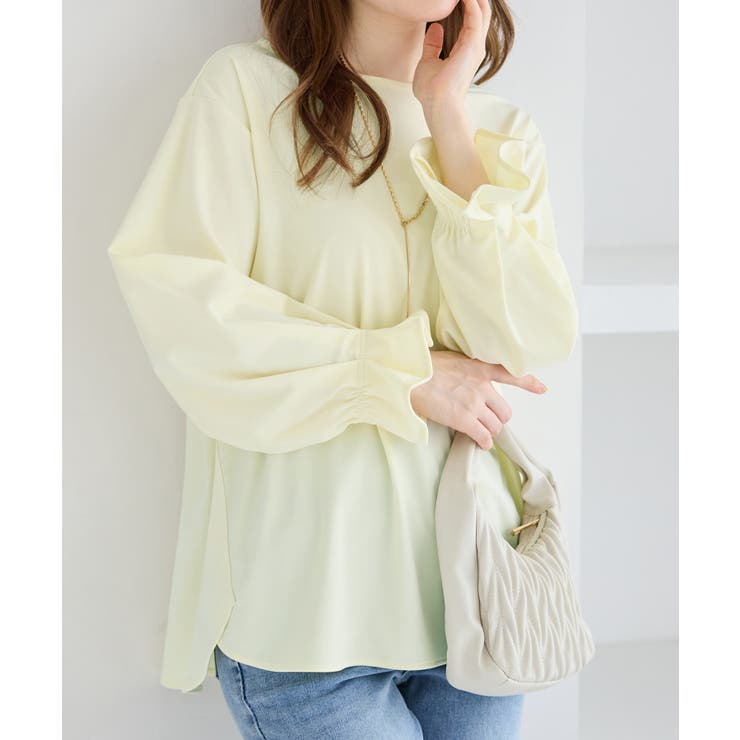 袖タックデザインプルオーバー       | alotta | 詳細画像7 