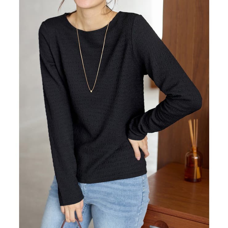 立体ジャカードシンプルロンＴ       | Viola e Viola | 詳細画像11 