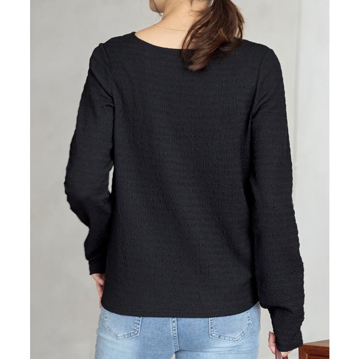 立体ジャカードシンプルロンＴ       | Viola e Viola | 詳細画像14 