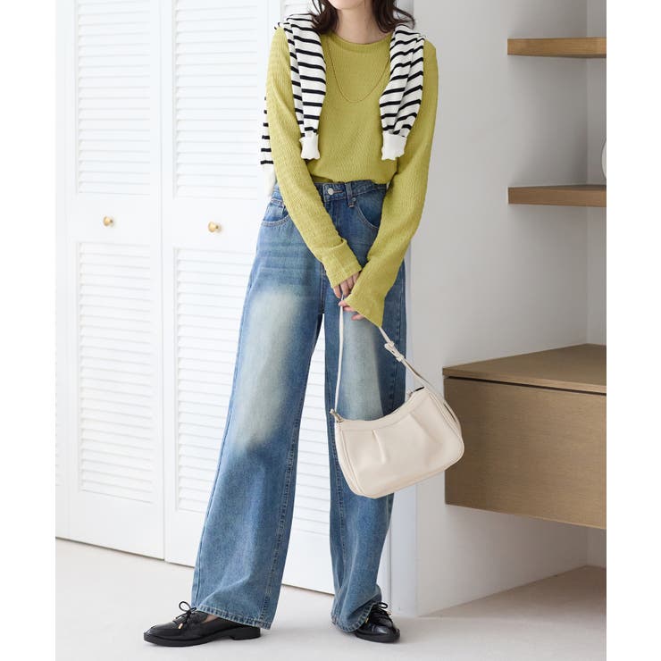 立体ジャカードシンプルロンＴ       | Viola e Viola | 詳細画像3 