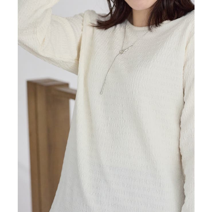 立体ジャカードシンプルロンＴ       | Viola e Viola | 詳細画像19 