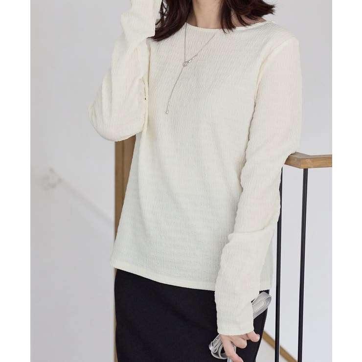 立体ジャカードシンプルロンＴ       | Viola e Viola | 詳細画像20 