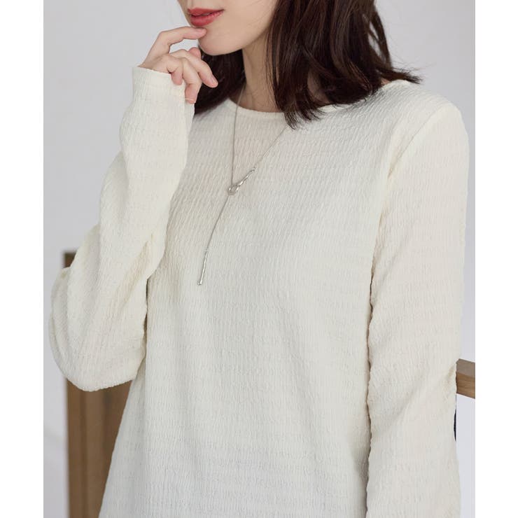 立体ジャカードシンプルロンＴ       | Viola e Viola | 詳細画像21 