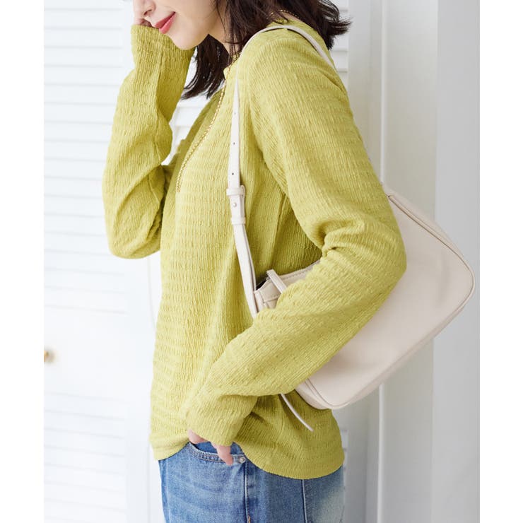 立体ジャカードシンプルロンＴ       | Viola e Viola | 詳細画像5 