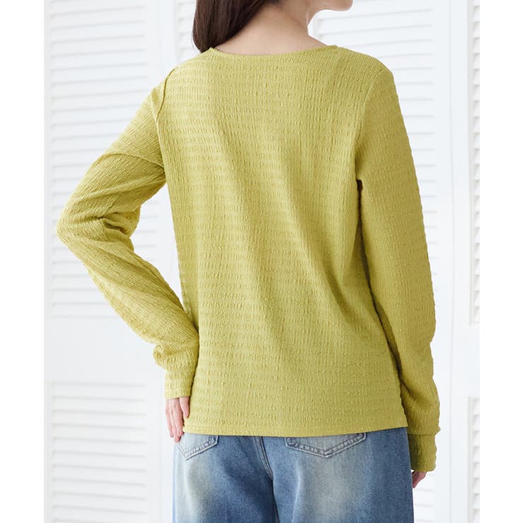 立体ジャカードシンプルロンＴ       | Viola e Viola | 詳細画像6 