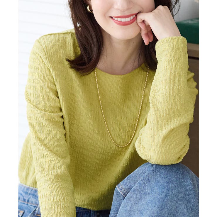 立体ジャカードシンプルロンＴ       | Viola e Viola | 詳細画像7 