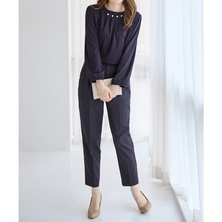 ネックパールデザインブラウス       | alotta | 詳細画像10 