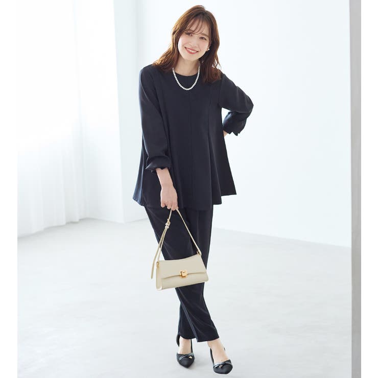 ネイビー | 【イージーケア】Ａラインセットアップ  | Viola e Viola