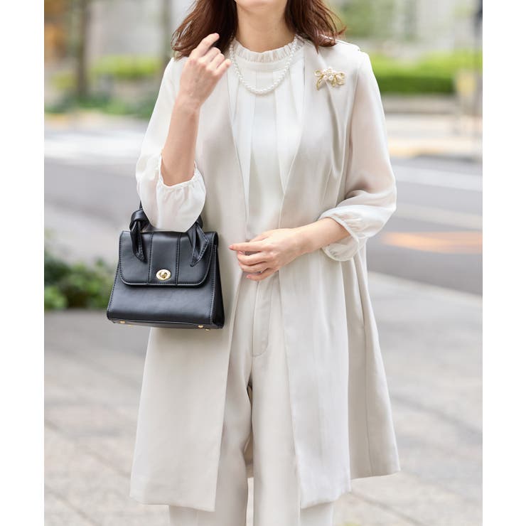 【洗える】ロングベストセットアップ    | Viola e Viola | 詳細画像13 