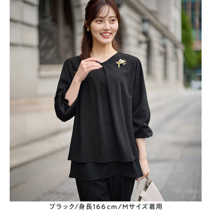 【２点セット】シフォンレイヤードデザインセットアップ | alotta | 詳細画像21 