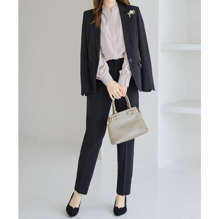 前後２ＷＡＹフリル衿ブラウス       | alotta | 詳細画像5 