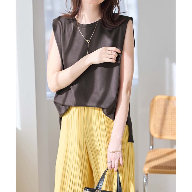 脇を見せたくない人のためのノースリーブト | Viola e Viola | 詳細画像2 