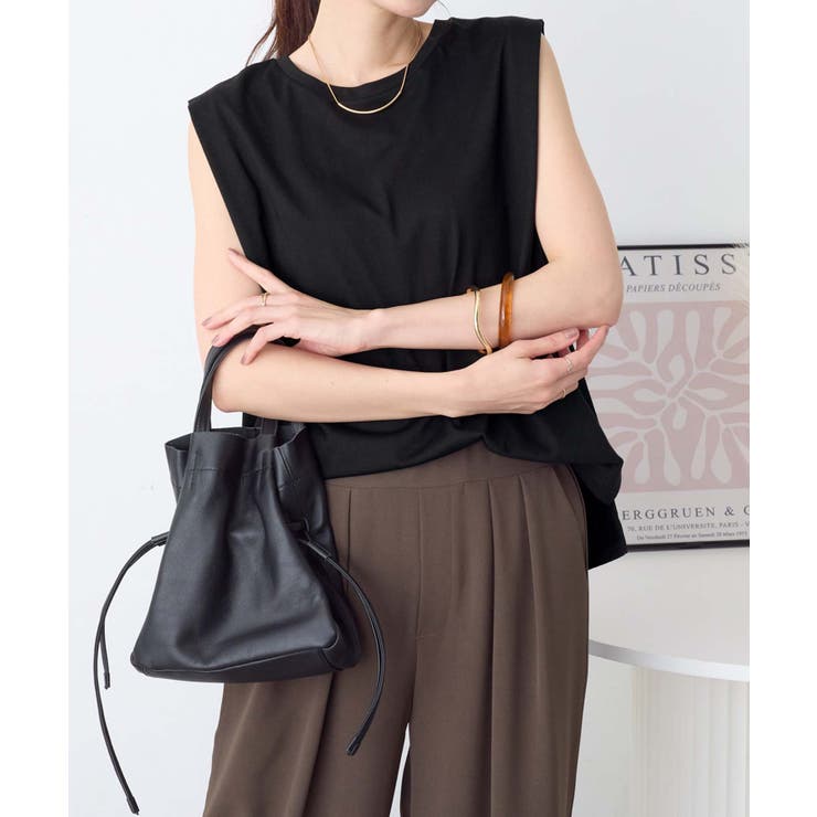 脇を見せたくない人のためのノースリーブト | Viola e Viola | 詳細画像11 