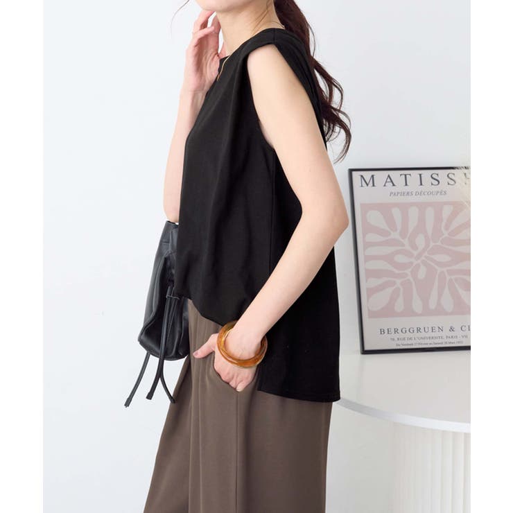 脇を見せたくない人のためのノースリーブト | Viola e Viola | 詳細画像14 