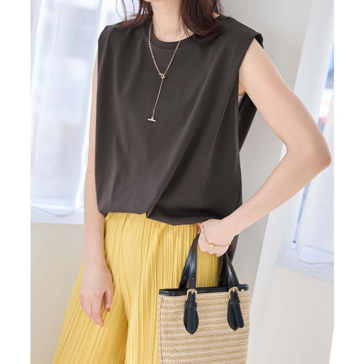 脇を見せたくない人のためのノースリーブト | Viola e Viola | 詳細画像3 