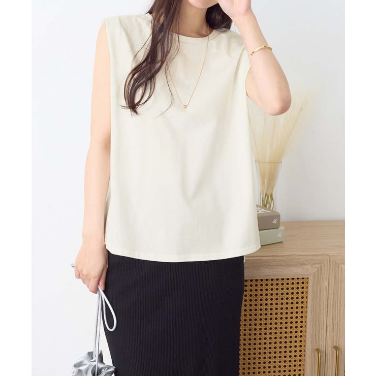 脇を見せたくない人のためのノースリーブト | Viola e Viola | 詳細画像17 