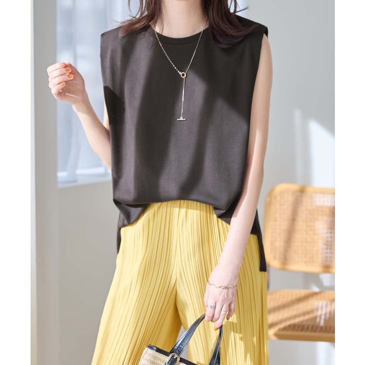 脇を見せたくない人のためのノースリーブト | Viola e Viola | 詳細画像4 