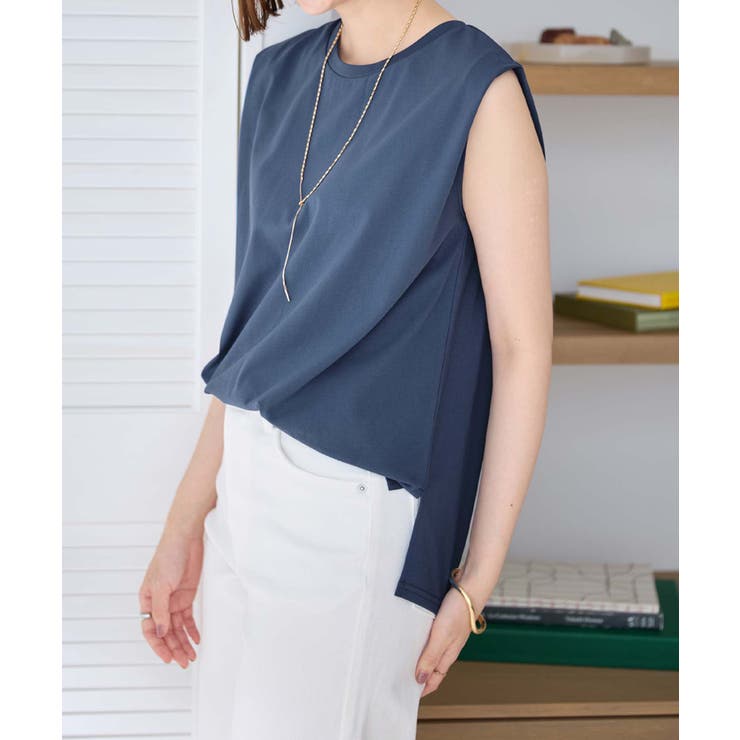 脇を見せたくない人のためのノースリーブト | Viola e Viola | 詳細画像21 