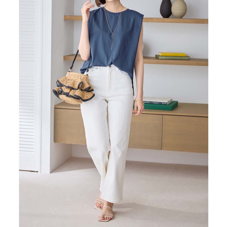 脇を見せたくない人のためのノースリーブト | Viola e Viola | 詳細画像23 