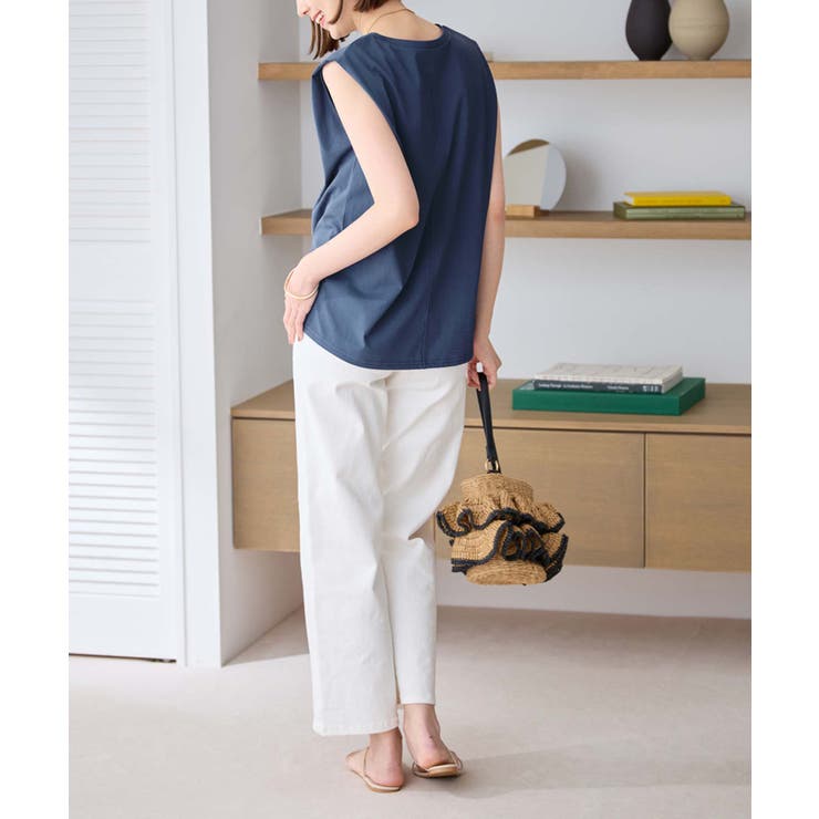 脇を見せたくない人のためのノースリーブト | Viola e Viola | 詳細画像24 