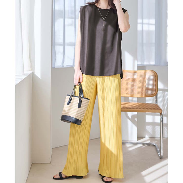 脇を見せたくない人のためのノースリーブト | Viola e Viola | 詳細画像7 