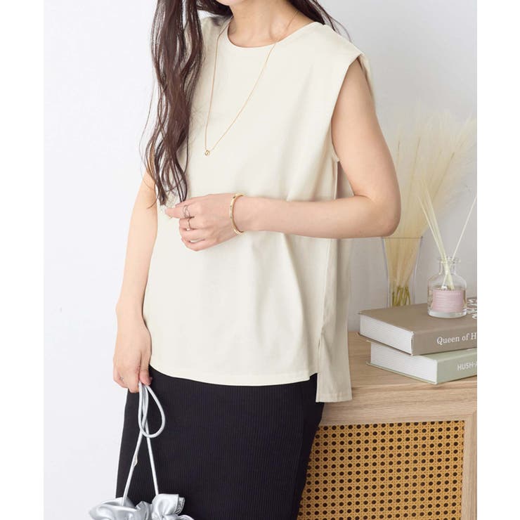 オフホワイト | 脇を見せたくない人のためのノースリーブト | Viola e Viola