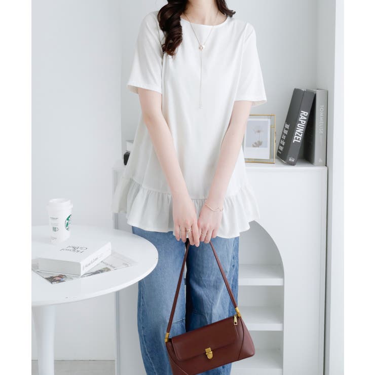 裾フリルＴシャツチュニック | alotta | 詳細画像32 