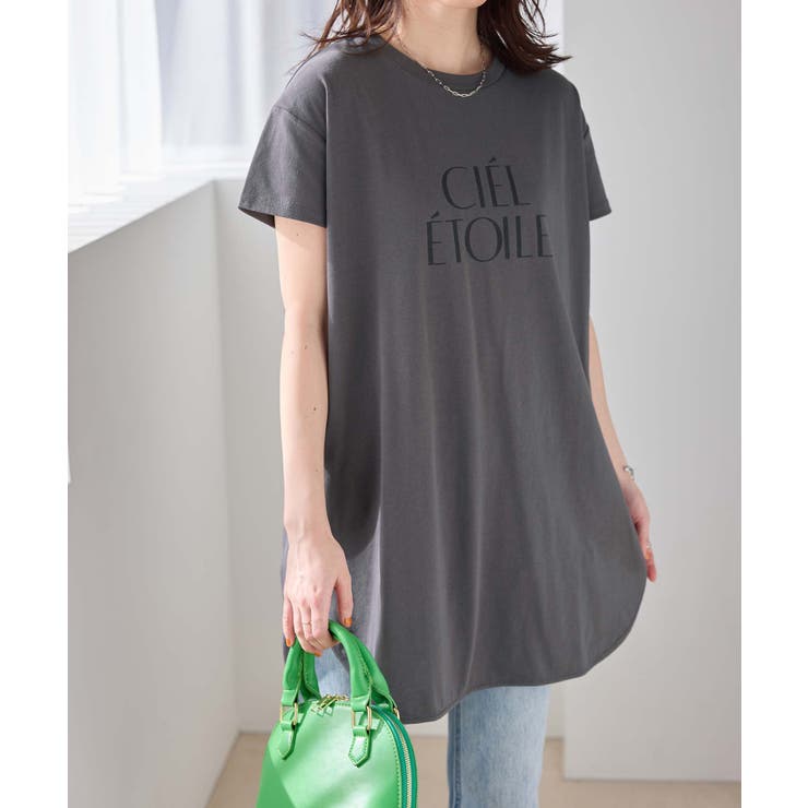 ひんやり＆さらり綿混チュニックＴシャツ | Viola e Viola | 詳細画像7 