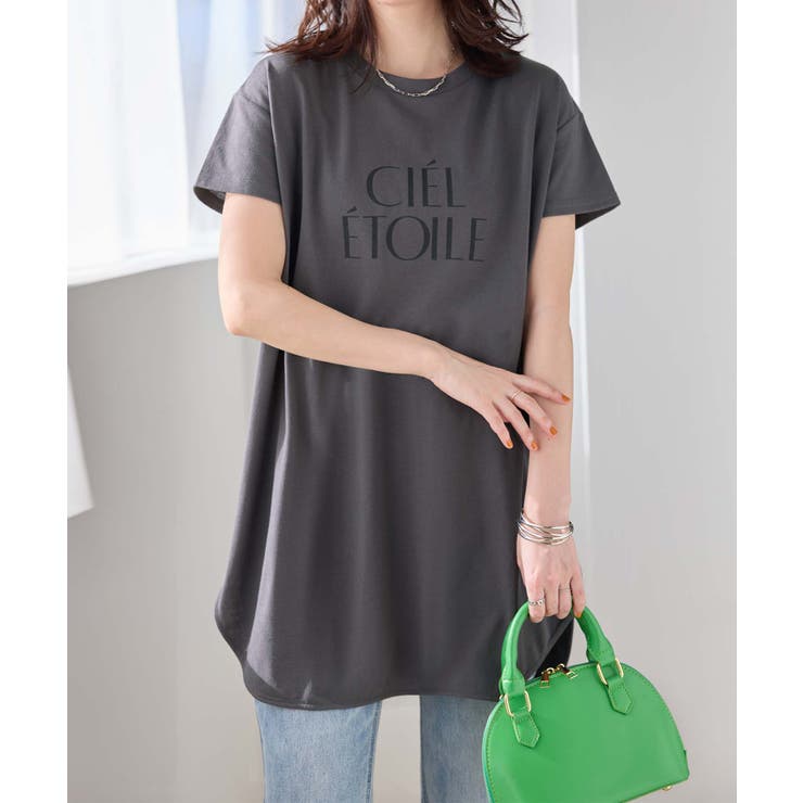 ひんやり＆さらり綿混チュニックＴシャツ | Viola e Viola | 詳細画像8 