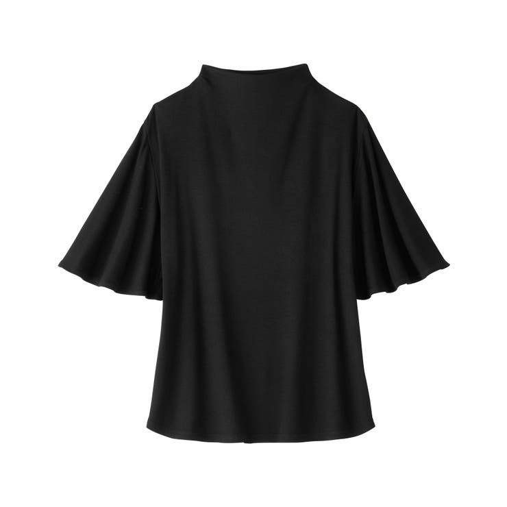 上品フレアー袖リブＴシャツ | alotta | 詳細画像35 