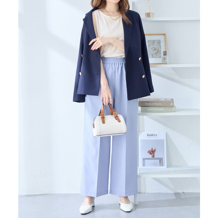 ＜肩紐隠せるストラップ付き＞リブタンクトップ | alotta | 詳細画像25 