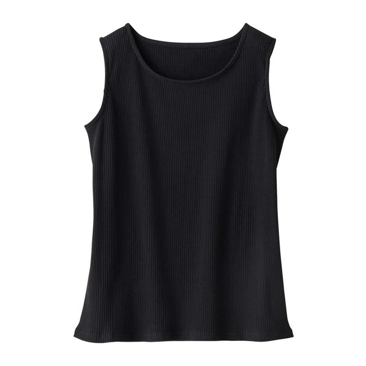 ＜肩紐隠せるストラップ付き＞リブタンクトップ | alotta | 詳細画像29 