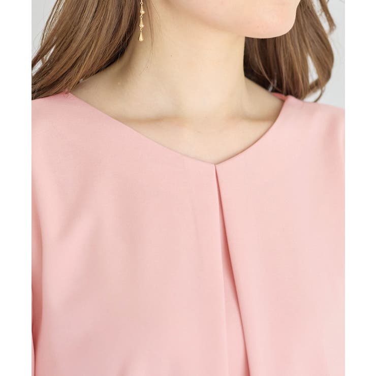 ７分袖ＡラインチュニックＴブラウス | alotta | 詳細画像31 