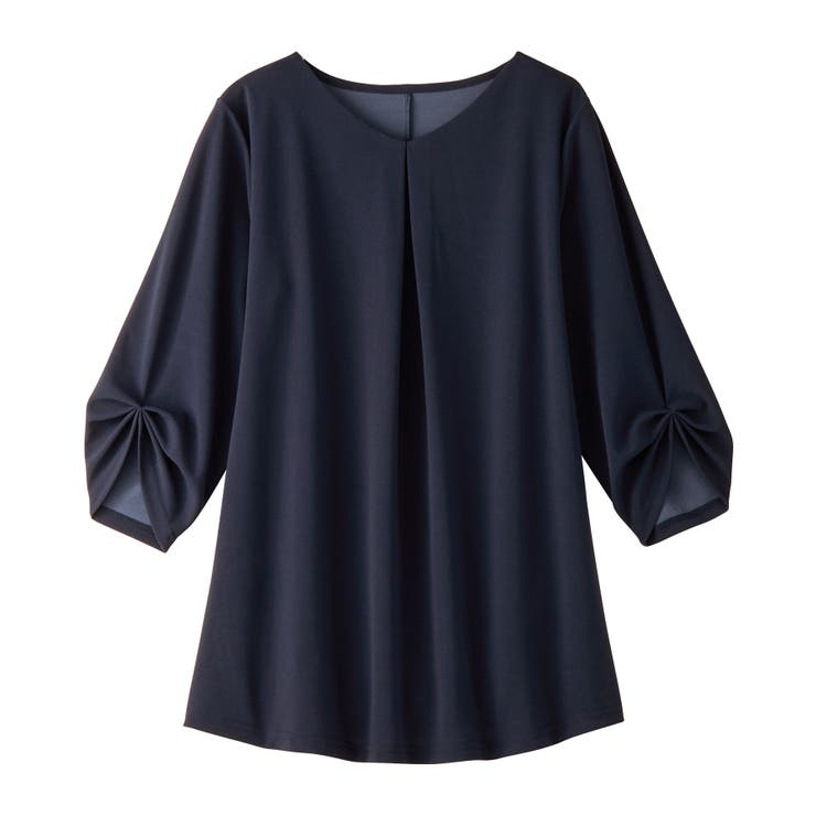 ７分袖ＡラインチュニックＴブラウス | alotta | 詳細画像37 