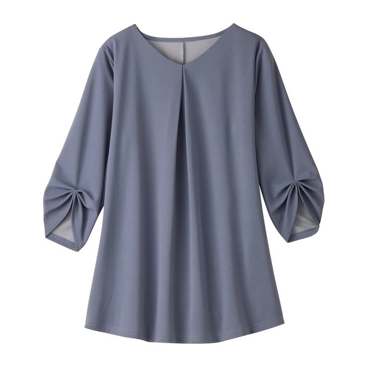 ７分袖ＡラインチュニックＴブラウス | alotta | 詳細画像38 