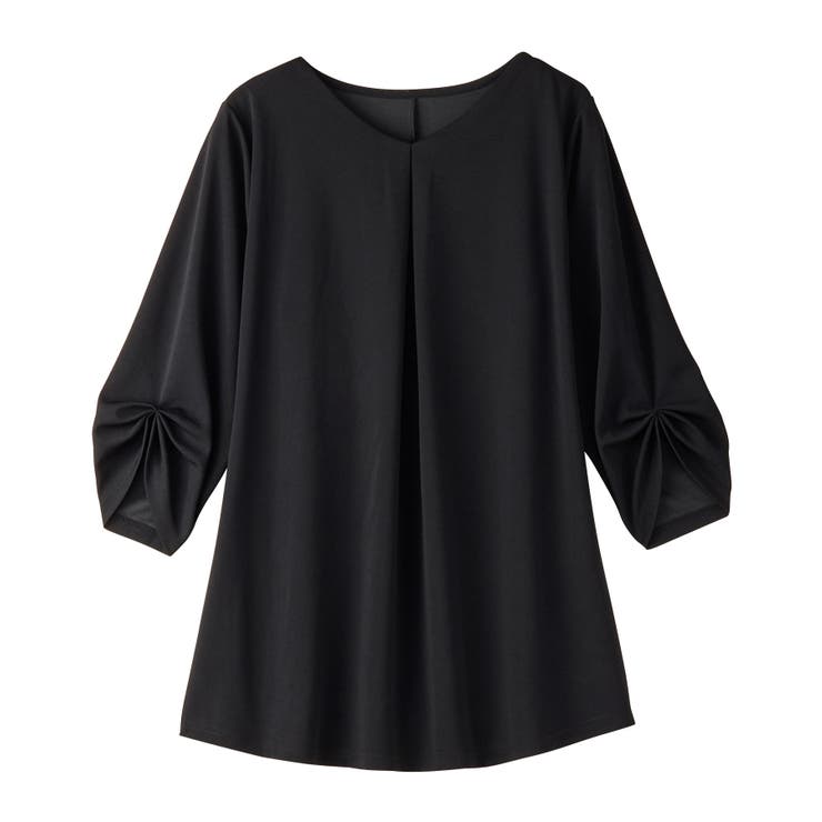 ７分袖ＡラインチュニックＴブラウス | alotta | 詳細画像39 