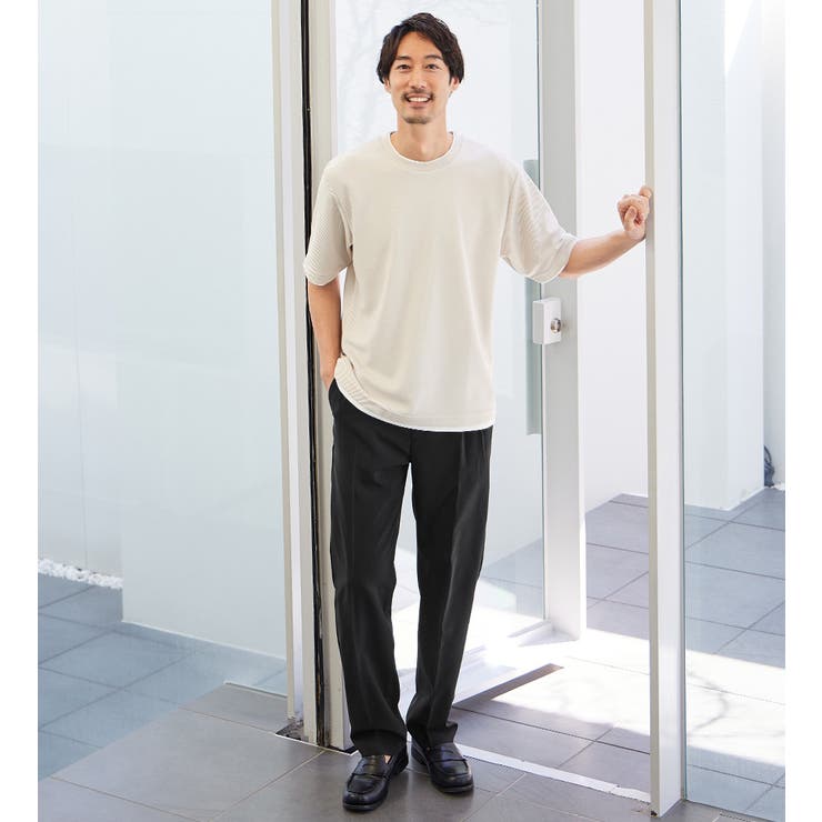 軽くてサラッとツータックパンツ70[品番：ATTW0007104